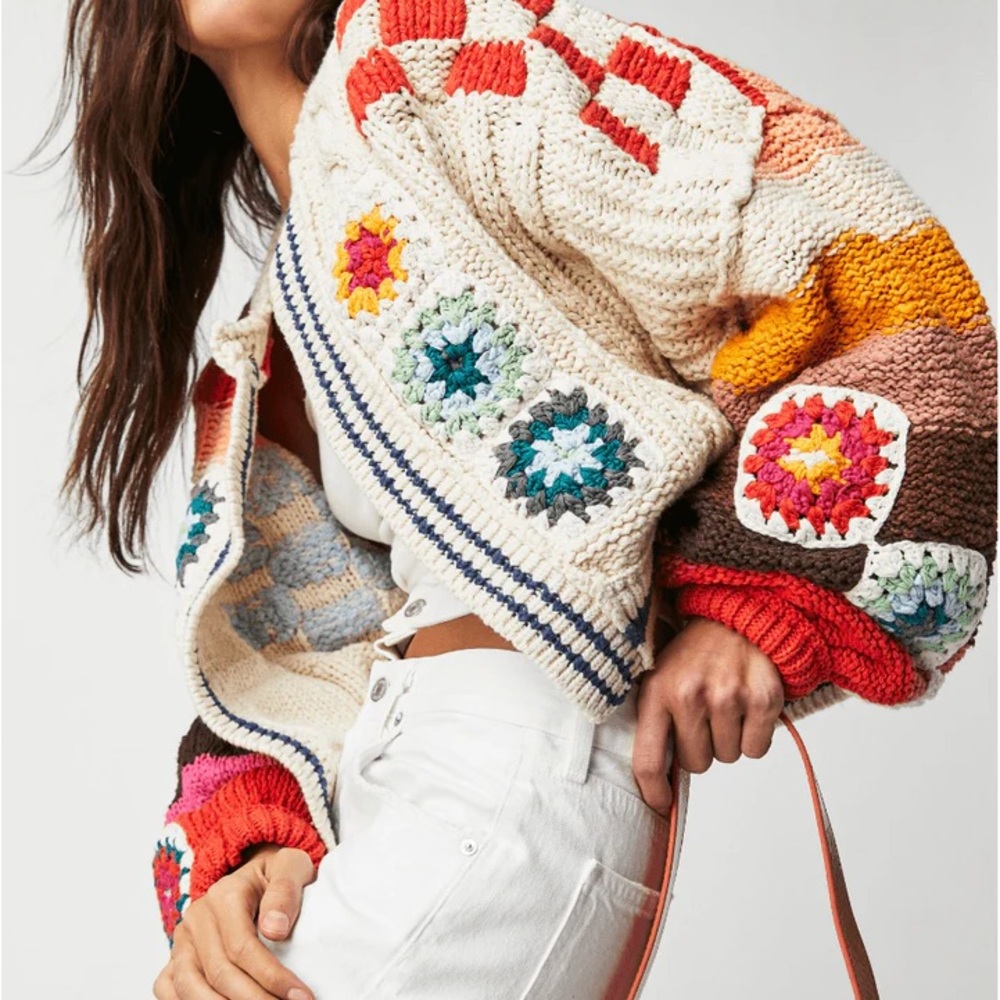 Brand New Free People Clear Skies Cardigan